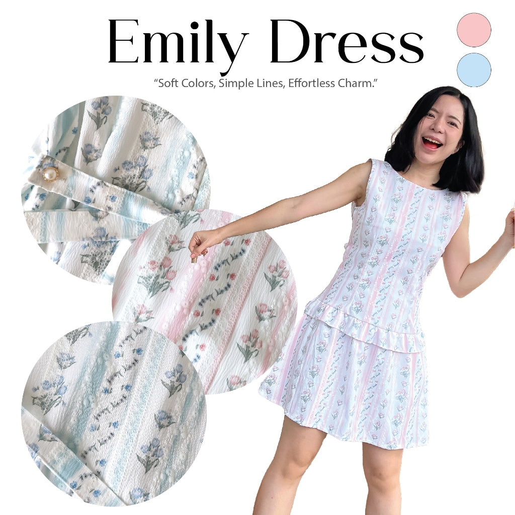 Emily Floral Mini Dress