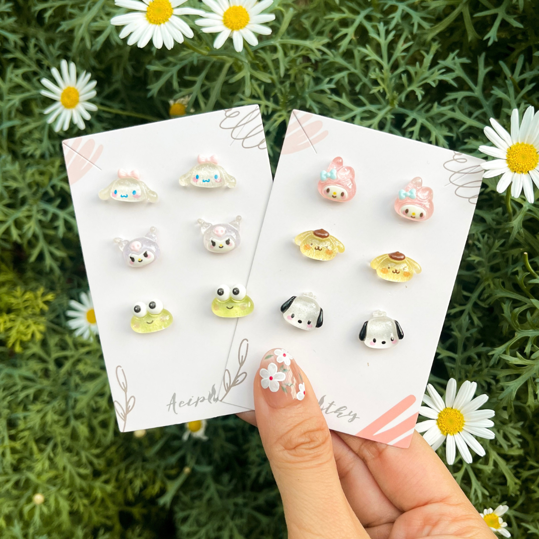 Sanrio Ear Studs (7 Designs)