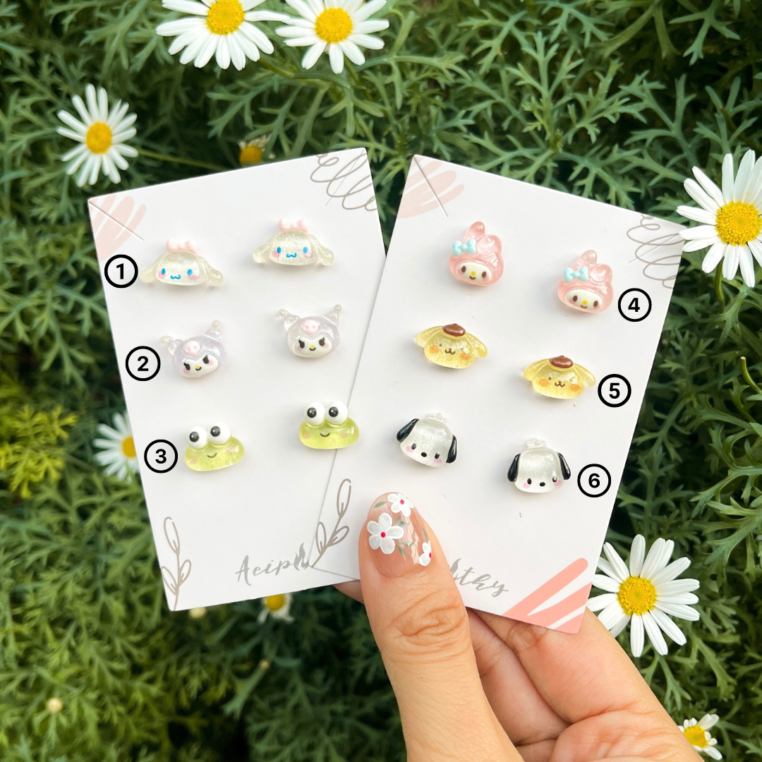 Sanrio Ear Studs (7 Designs)
