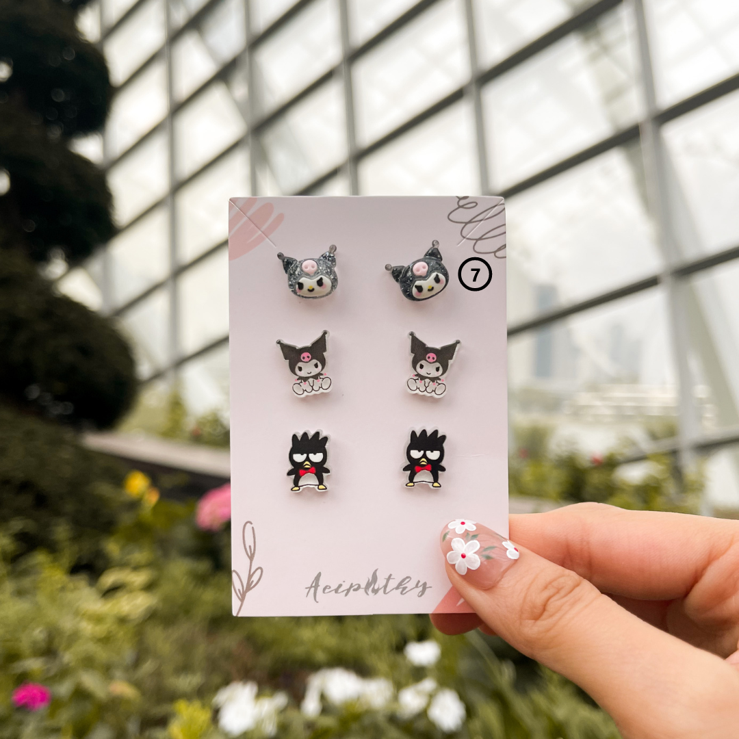 Sanrio Ear Studs (7 Designs)