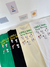 Snoopy Chill Dog Oversized Tee