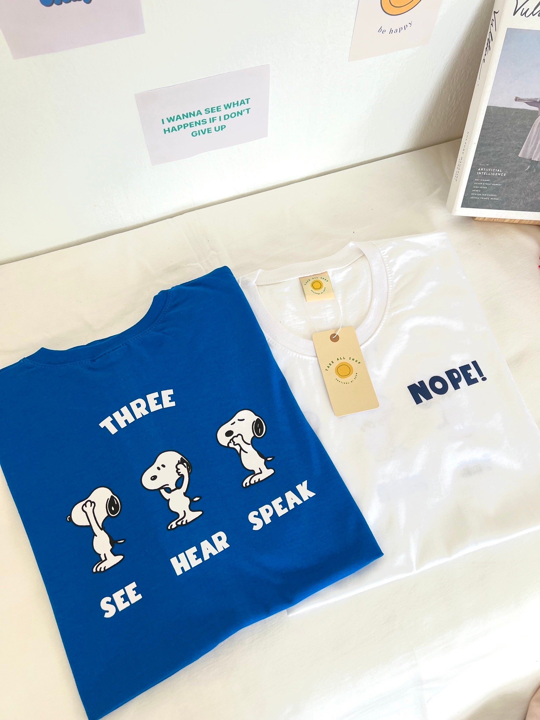 Triple Snoopy Oversized Tee