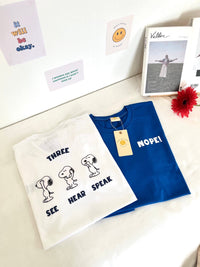 Triple Snoopy Oversized Tee