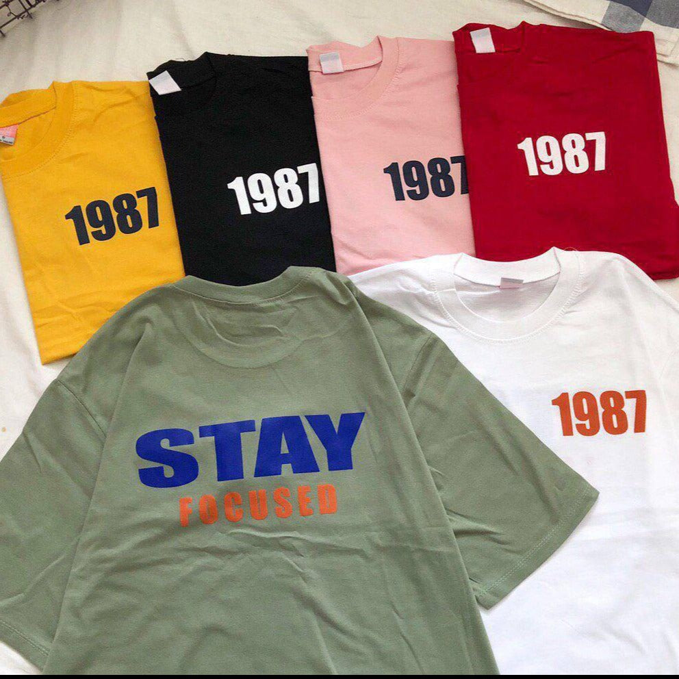Stay Focused Oversized Tee